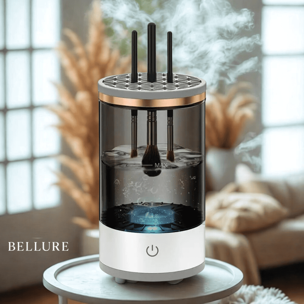 Bellure™- Limpiador de brochas de maquillaje eléctrico.